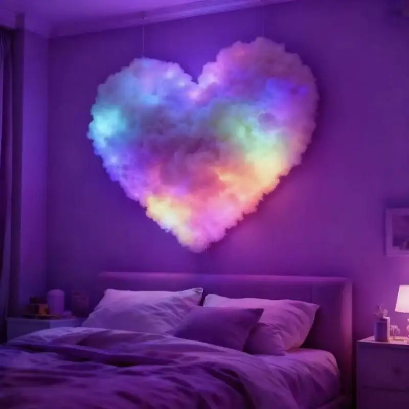 Cloud light, DIY thundercloud effect, USB power supply, easy installation, suitable for bedrooms, living rooms, game rooms, and
Cloud light, DIY thundercloud effect, USB power supply, easy installation, suitable for bedrooms, living rooms, game rooms, and