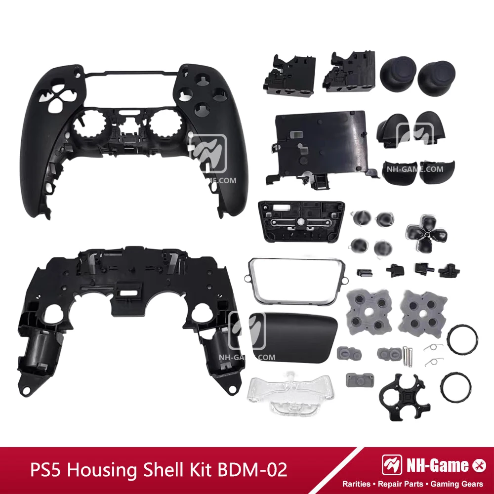Housing Shell Kit For PS5 Controller BDM-020 Front Back Cover L1 L2 R1 R2 Trigger Replacement Internal Frame Stand
Housing Shell Kit For PS5 Controller BDM-020 Front Back Cover L1 L2 R1 R2 Trigger Replacement Internal Frame Stand