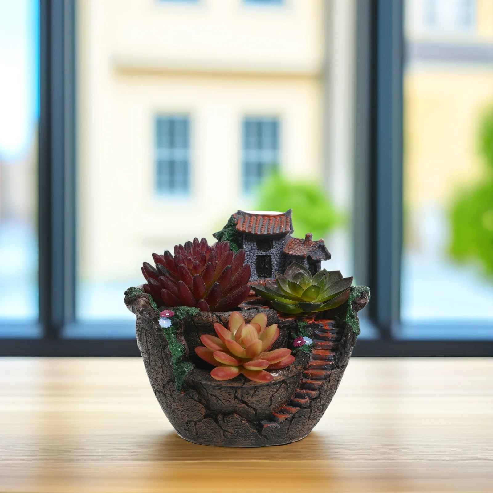 Creative Flower Pot Planter Cute Small Succulents Plants Garden Pots Desk Balcony Hanging Design Micro Landscape
Creative Flower Pot Planter Cute Small Succulents Plants Garden Pots Desk Balcony Hanging Design Micro Landscape