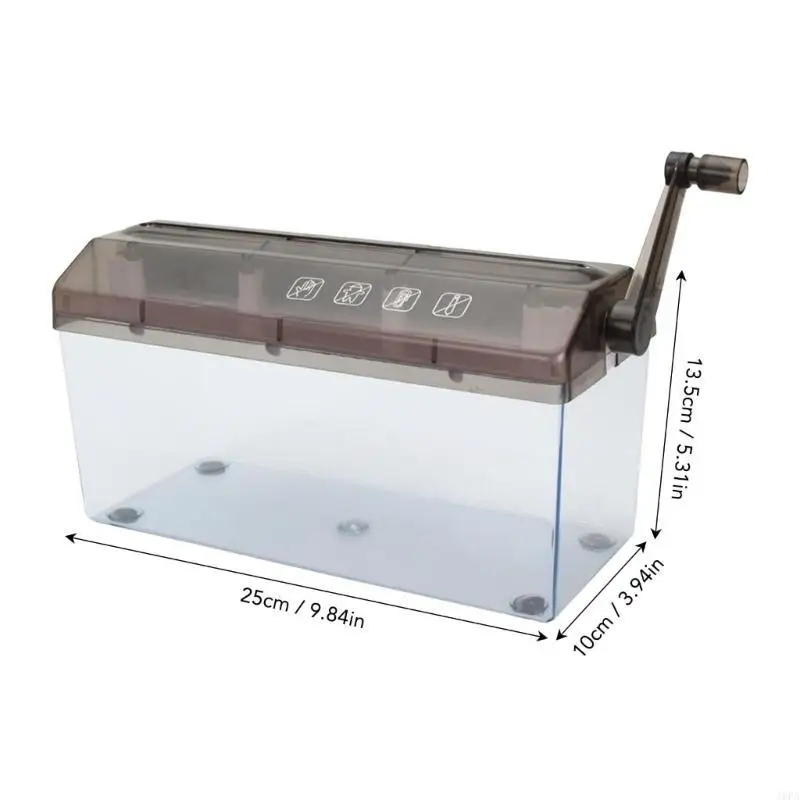 J6pa mini hand hredder portable hand paper hreadder Руководство из шерддера бумаги
J6pa mini hand hredder portable hand paper hreadder Руководство из шерддера бумаги