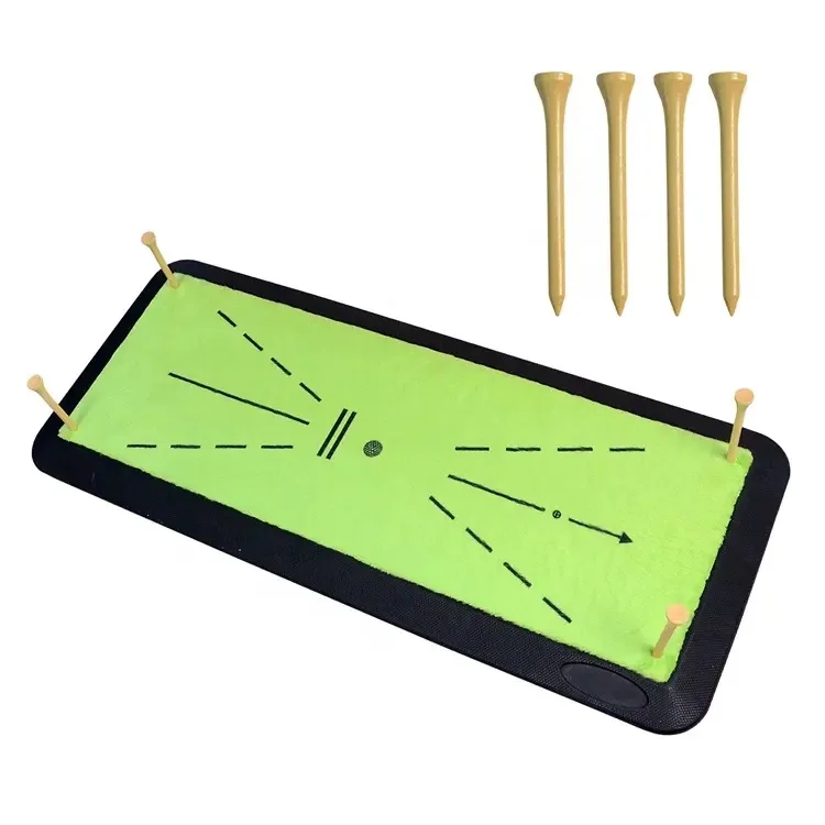 Hot Sales OEM Custom Logo Non-Slip Golf Swing Detection Batting Mat Swing Path Trainer Mini Golf Training Mat
Hot Sales OEM Custom Logo Non-Slip Golf Swing Detection Batting Mat Swing Path Trainer Mini Golf Training Mat