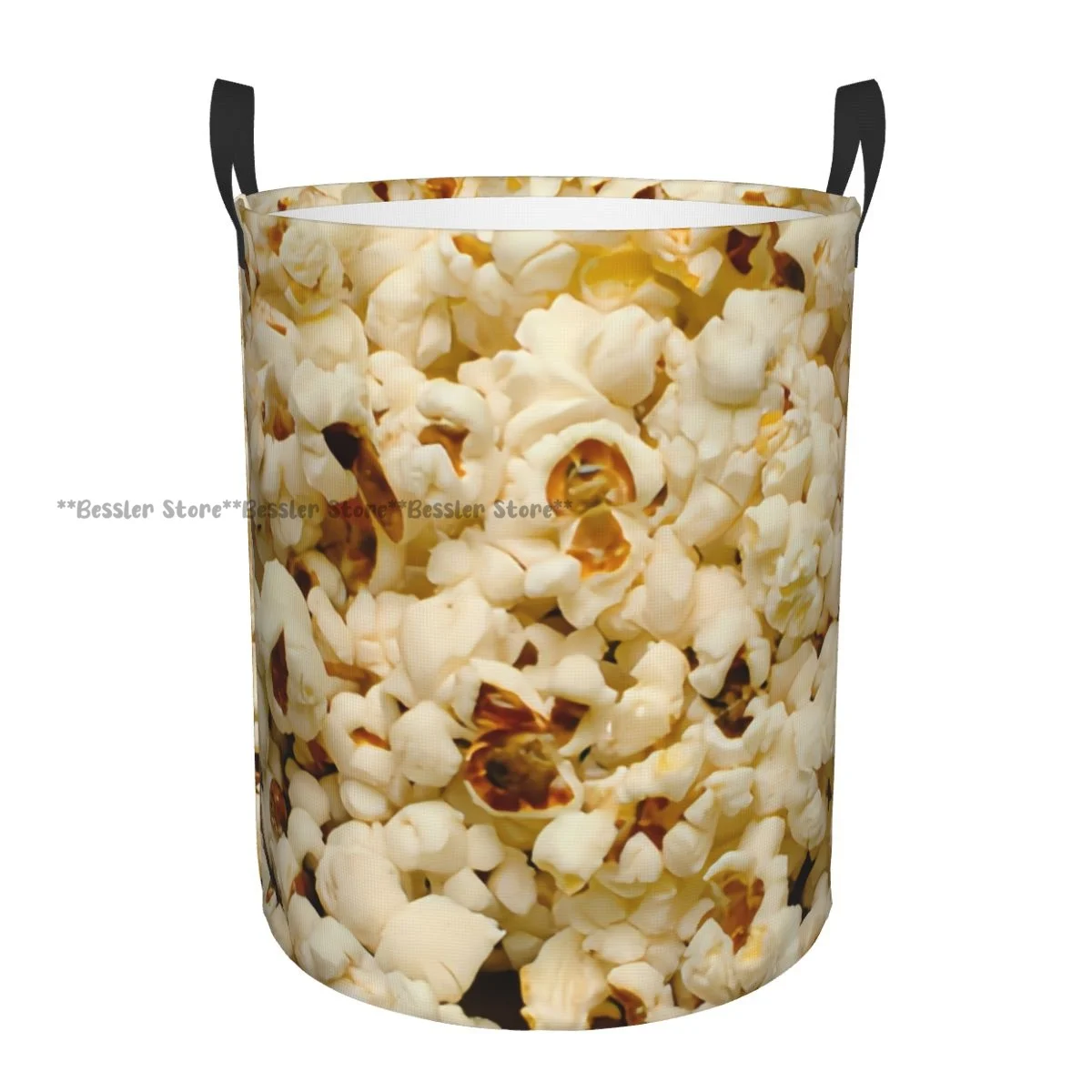 Laundry Basket Popcorn Background Round Storage Bin Collapsible Hamper Clothes Bucket Organizer
Laundry Basket Popcorn Background Round Storage Bin Collapsible Hamper Clothes Bucket Organizer