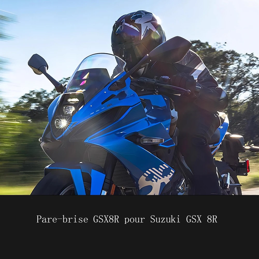 Pare-brise GSX8R pour Suzuki GSX 8R 2024, accessoires de moto, déflecteurs de vent, visière à Double bulle, 2025 GSX-8R
Pare-brise GSX8R pour Suzuki GSX 8R 2024, accessoires de moto, déflecteurs de vent, visière à Double bulle, 2025 GSX-8R