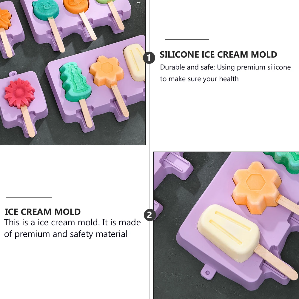 2 Pcs Cherry Blossoms Ice Cream Mold Silicone Popsicle Maker DIY Home Use Juices Yogurt Fruit Pudding Ice Lolly Maker
2 Pcs Cherry Blossoms Ice Cream Mold Silicone Popsicle Maker DIY Home Use Juices Yogurt Fruit Pudding Ice Lolly Maker