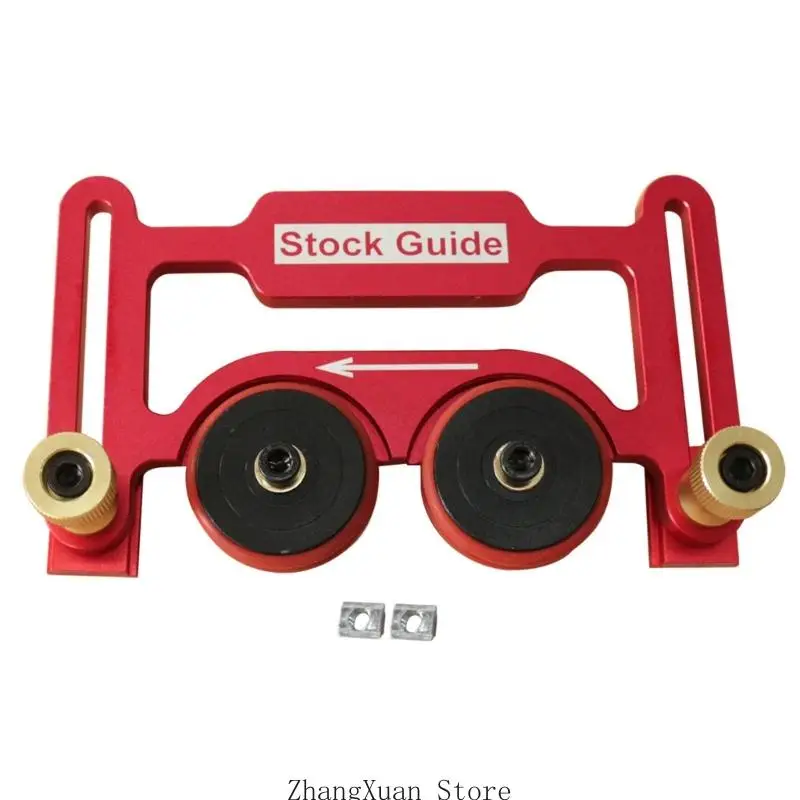 Woodworking Double Wheel Bearing Stock Roller Stock Guides for Table Cutter Universal Boards with Sliding Blocks
Woodworking Double Wheel Bearing Stock Roller Stock Guides for Table Cutter Universal Boards with Sliding Blocks