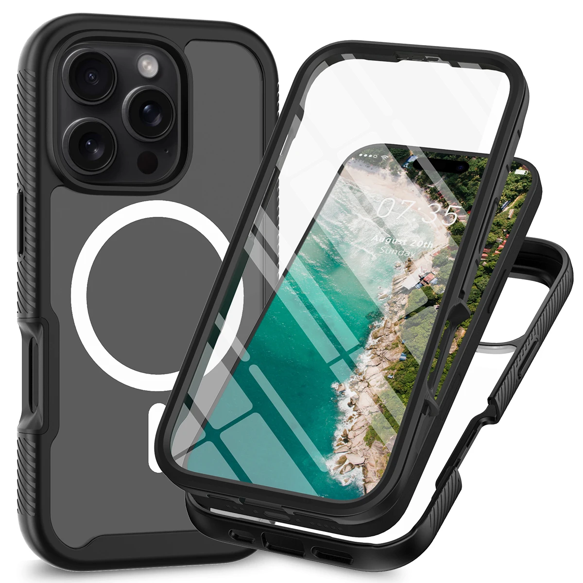 Full Protection Wireless Charging Magnetic Case for iPhone 16 Pro Max 16 Plus 16 Pro 16 Shockproof Heavy Duty Rugged Back Cover
Full Protection Wireless Charging Magnetic Case for iPhone 16 Pro Max 16 Plus 16 Pro 16 Shockproof Heavy Duty Rugged Back Cover