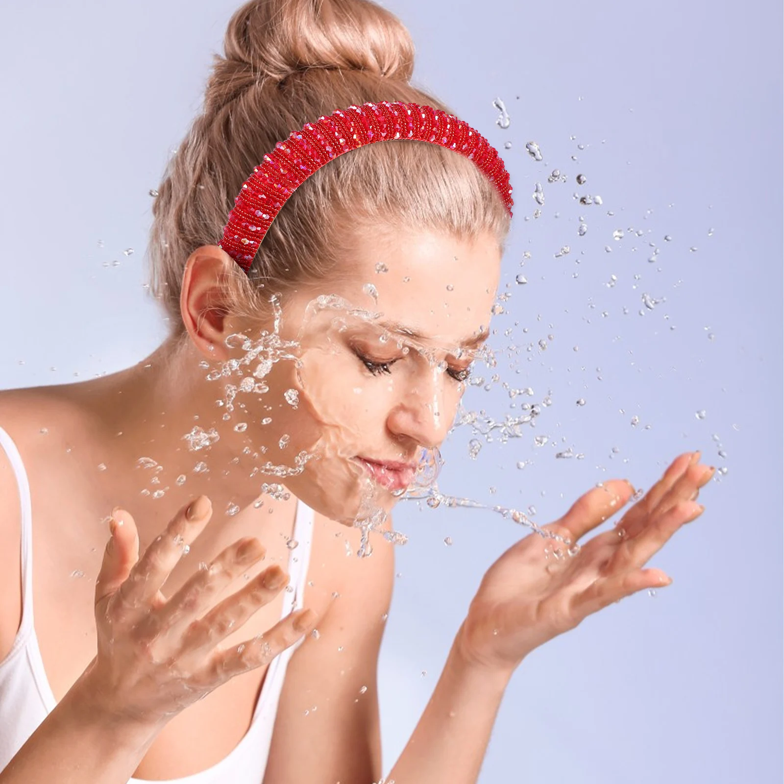 Crystal Rhinestone Headband For Women Fashion Hair Accessories Glitter Hairband Prom Wedding Garden
Crystal Rhinestone Headband For Women Fashion Hair Accessories Glitter Hairband Prom Wedding Garden