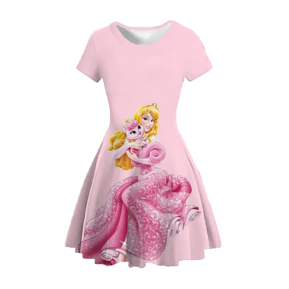 2022 Summer New Disney Arlo Princess Short Sleeve Printed Round Neck Dress Girls Casual Cute Princess Dress
2022 Summer New Disney Arlo Princess Short Sleeve Printed Round Neck Dress Girls Casual Cute Princess Dress