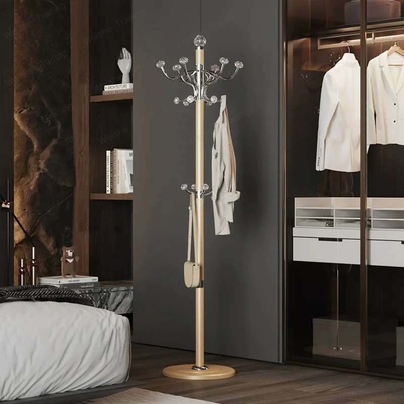 Light luxury home coat rack does not take up space Office hanger Home bedroom hanger
Light luxury home coat rack does not take up space Office hanger Home bedroom hanger