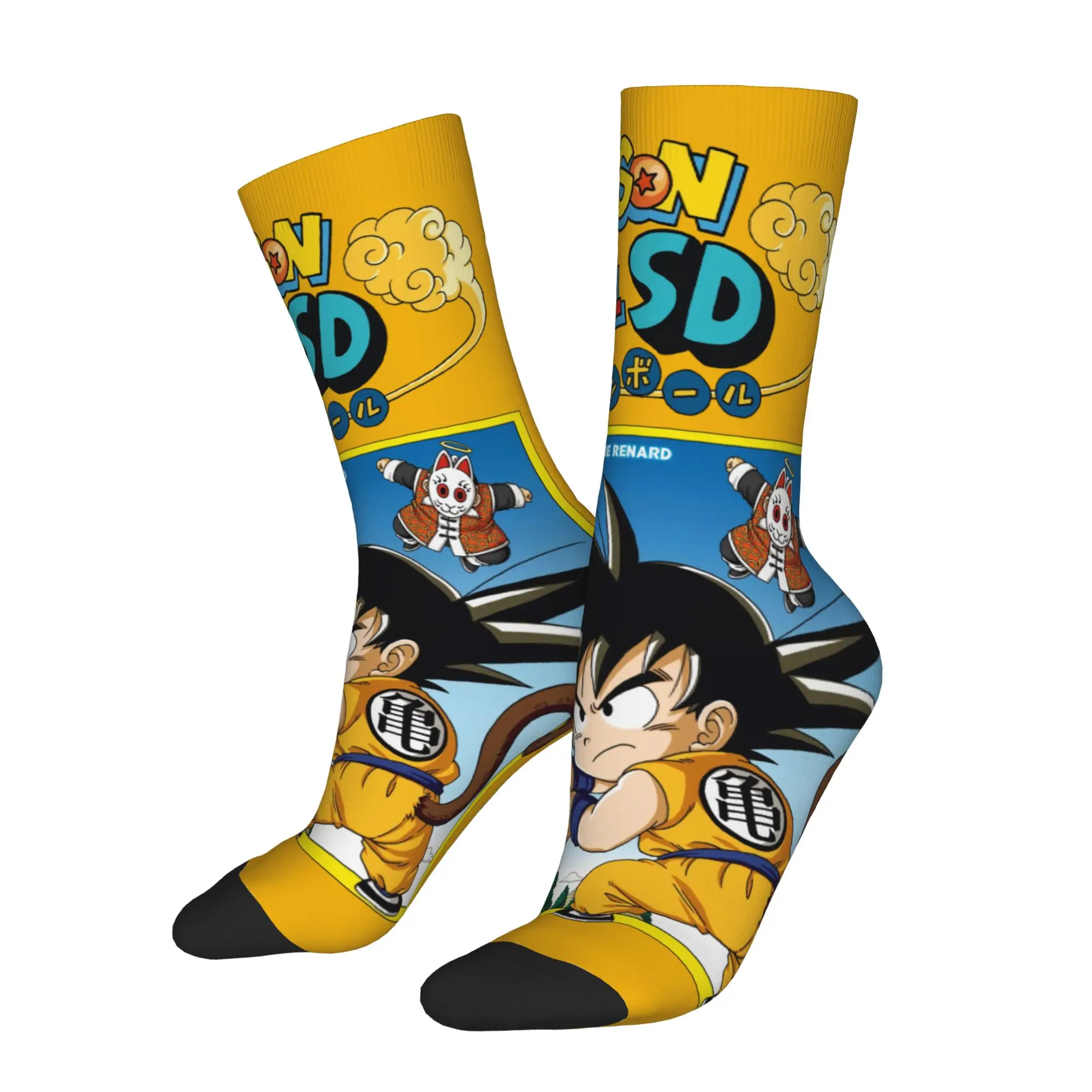 Спортивные носки с индивидуальным дизайном Dragon Ball, винтажный стиль Harajuku, уличный стиль, оригинальные бесшовные носки.
Спортивные носки с индивидуальным дизайном Dragon Ball, винтажный стиль Harajuku, уличный стиль, оригинальные бесшовные носки.