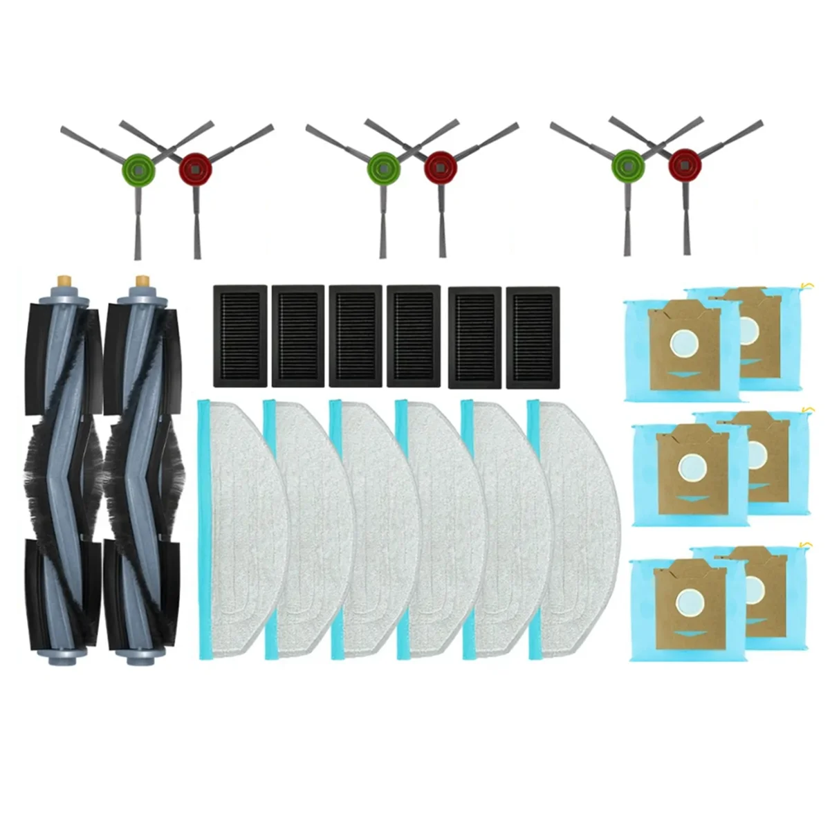 A58E-Replacement Accessories for Yeedi Cube/Yeedi CC Robot Vacuum Cleaner Main Side Brush Hepa Filter Mop Cloth Dust Bag
A58E-Replacement Accessories for Yeedi Cube/Yeedi CC Robot Vacuum Cleaner Main Side Brush Hepa Filter Mop Cloth Dust Bag