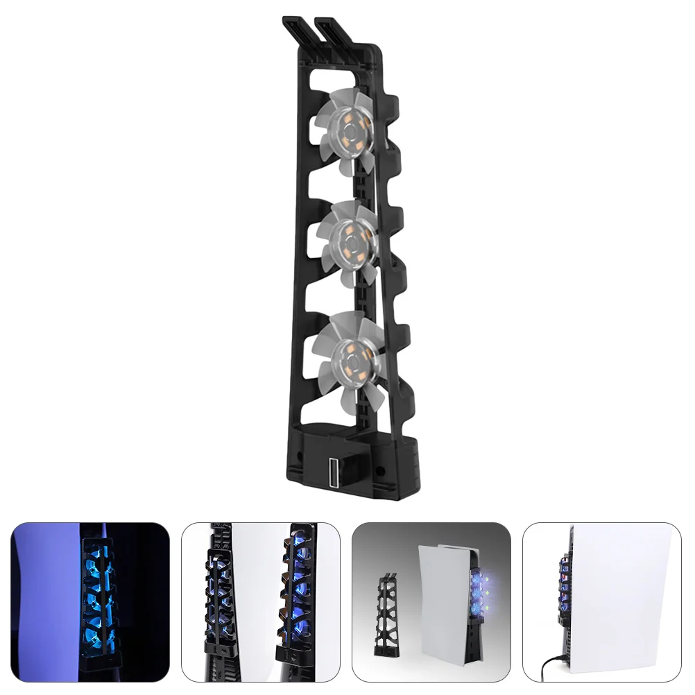 LED Cooling Fan for with 3 High-Speed Fans USB Docking Station Air Cooler Cooling Fan Temperature Control for Game Console
LED Cooling Fan for with 3 High-Speed Fans USB Docking Station Air Cooler Cooling Fan Temperature Control for Game Console