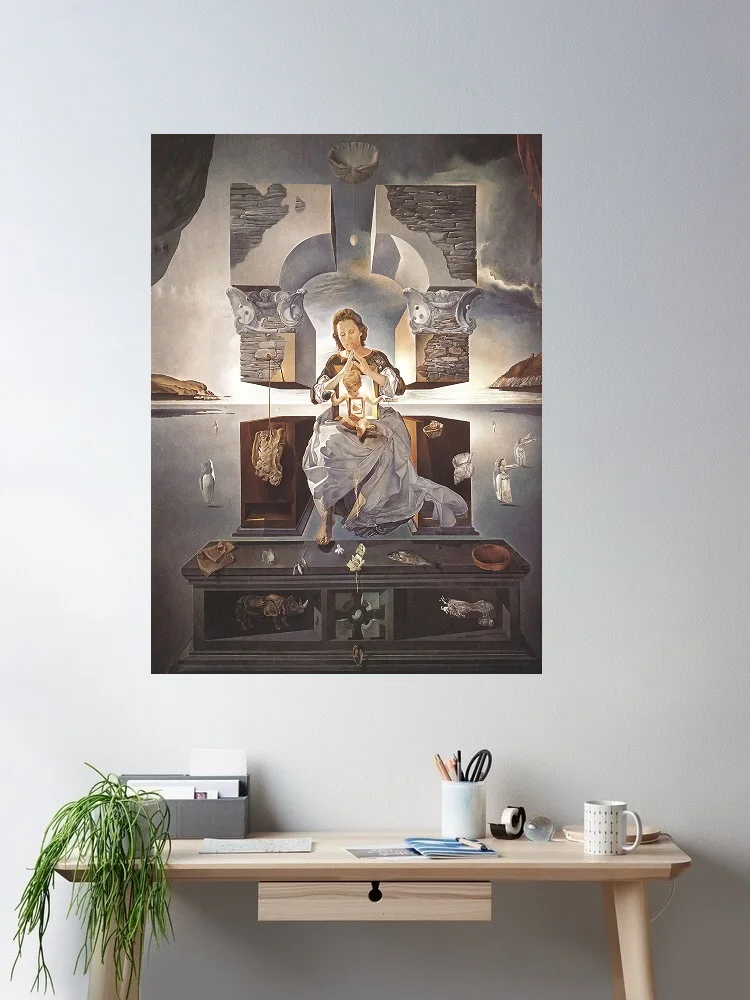 The Madonna of Port Lligat Salvador Dali Painting, Art Print Canvas Poster, Living Room Decor, Home Wall Picture
The Madonna of Port Lligat Salvador Dali Painting, Art Print Canvas Poster, Living Room Decor, Home Wall Picture