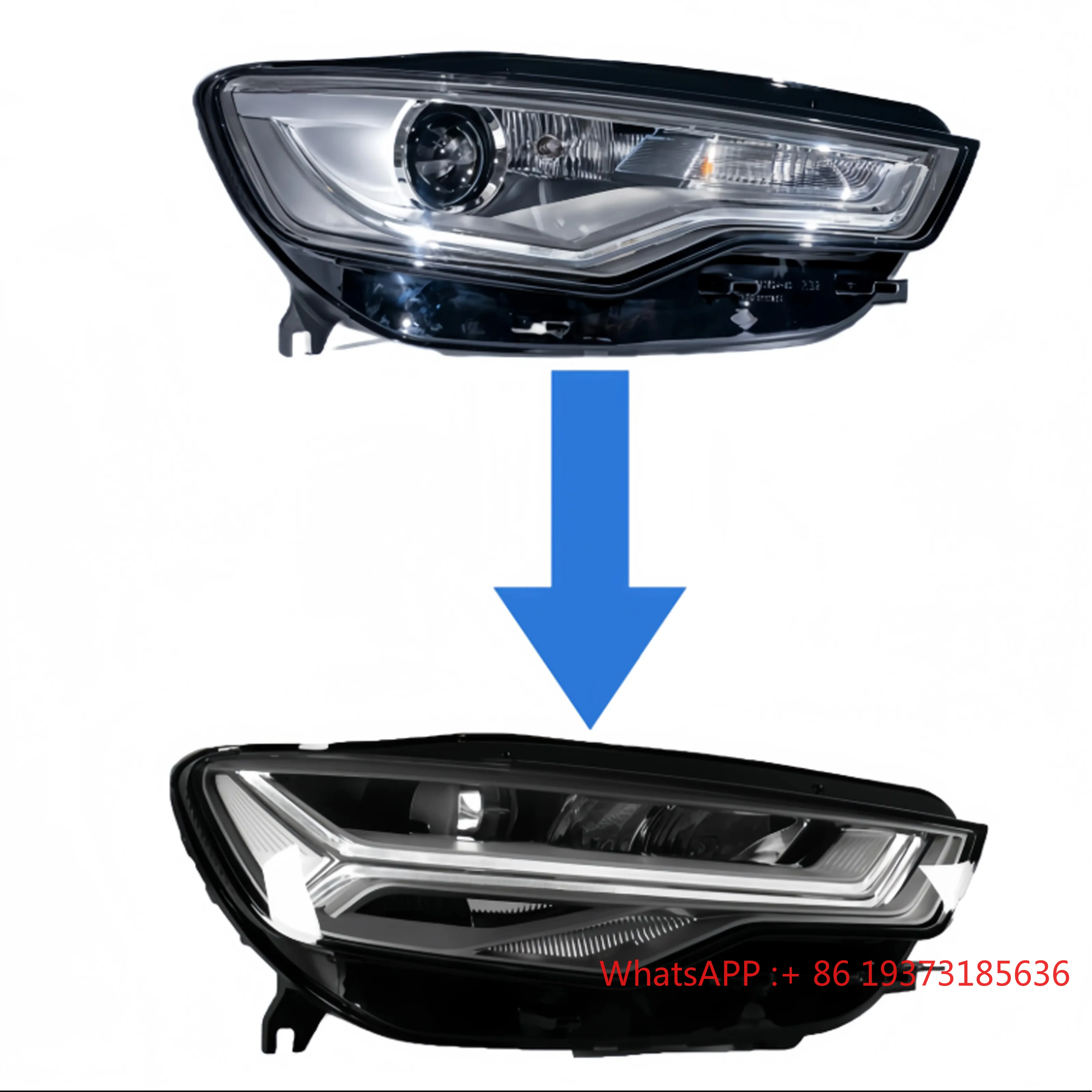 For Audi A612-15HID Upgrading AUDI A616-18LED Modified Headlight -No Need to Change the Pole.Direct Plug-in
For Audi A612-15HID Upgrading AUDI A616-18LED Modified Headlight -No Need to Change the Pole.Direct Plug-in