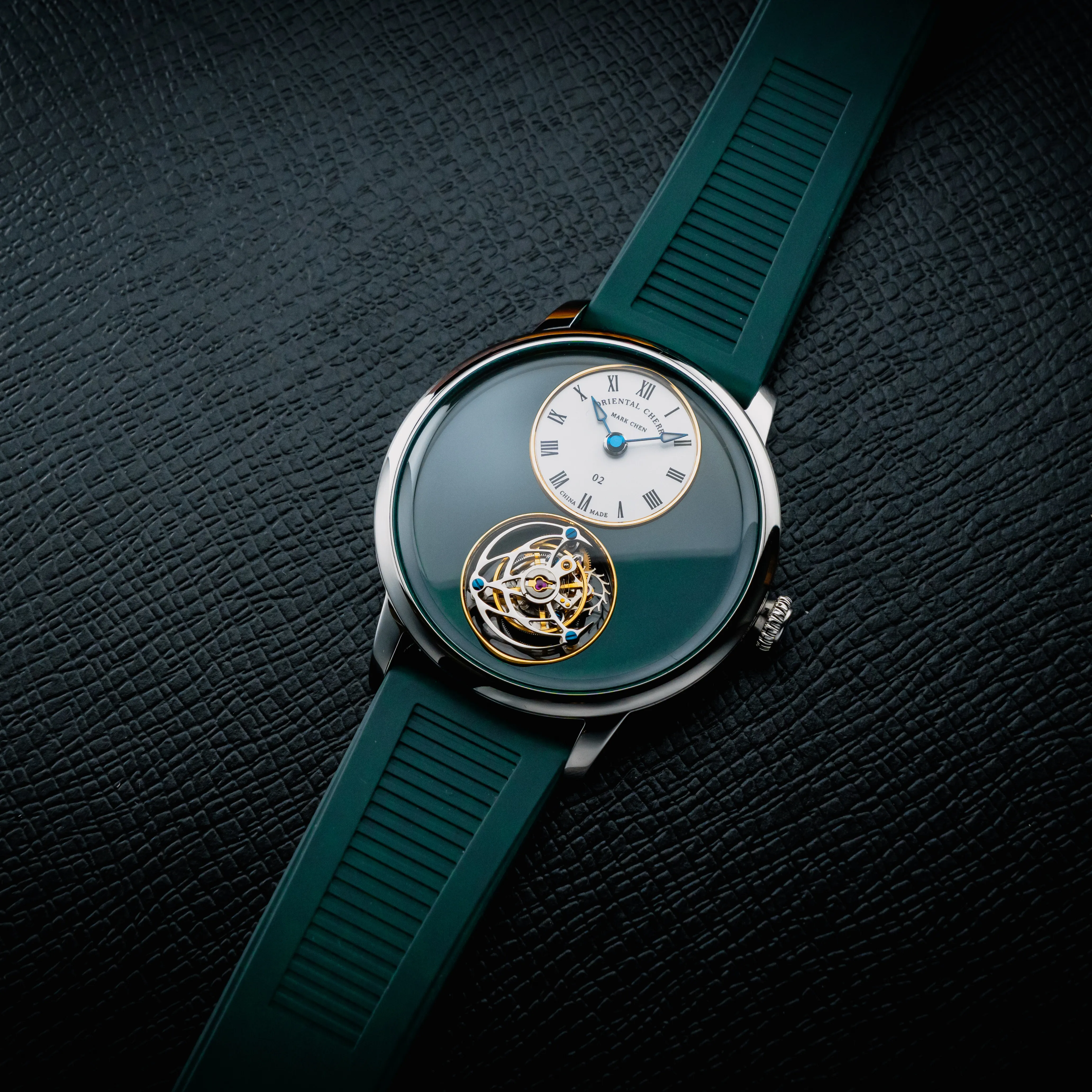 MC-02 and 02N Extreme Chen Cherry Blossom Tourbillon Mechanical Men's Leisure Watch Enamel Mother Shell Custom Suspension
MC-02 and 02N Extreme Chen Cherry Blossom Tourbillon Mechanical Men's Leisure Watch Enamel Mother Shell Custom Suspension