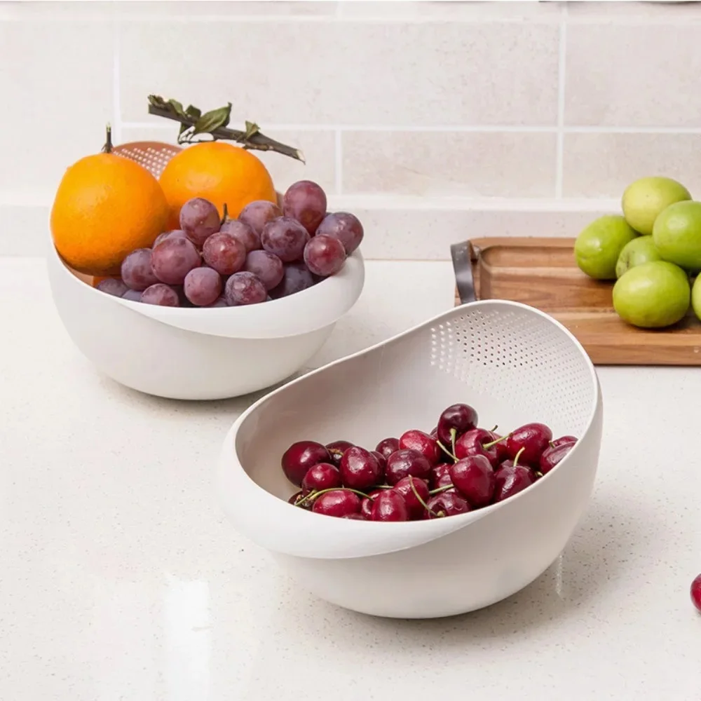 1PC Rice Washing Basin Basket Multifunctional Vegetable Fruit Drainage Basket Creative Plastic Filter Basket Kitchen Organizer
1PC Rice Washing Basin Basket Multifunctional Vegetable Fruit Drainage Basket Creative Plastic Filter Basket Kitchen Organizer