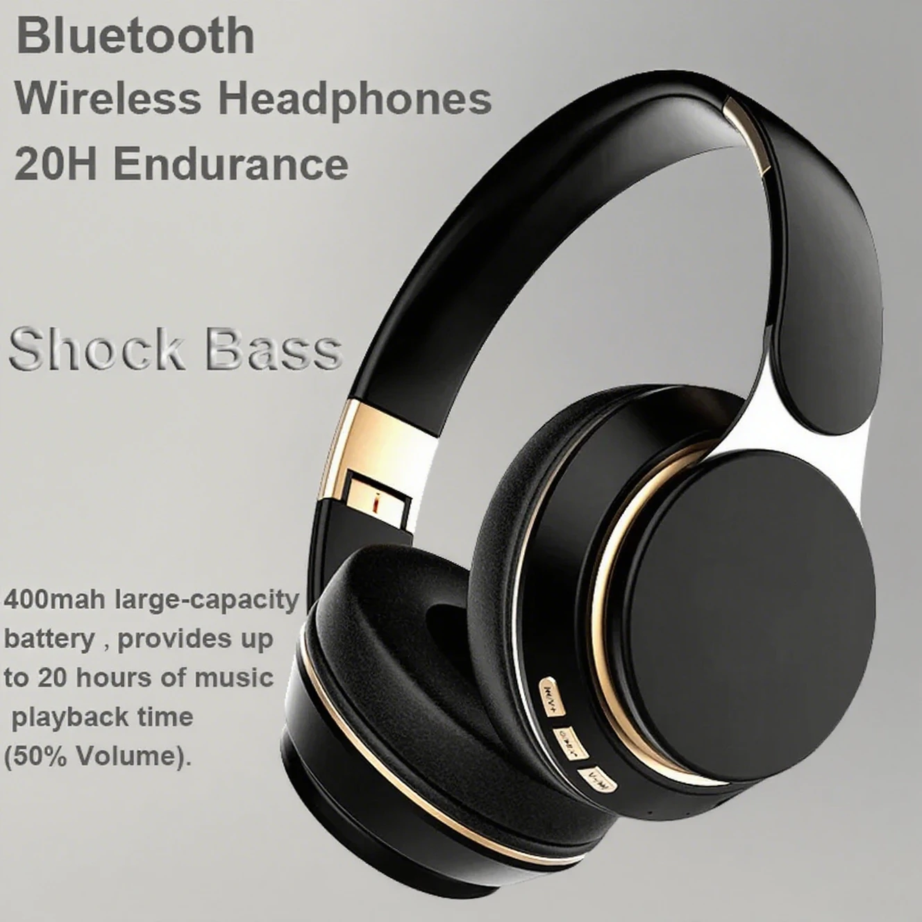 Headphones Bluetooth Wireless Headsets With Mic Music Gaming Sports Earpieces Great Bass Earphones Foldable Support TF SD-Card
Headphones Bluetooth Wireless Headsets With Mic Music Gaming Sports Earpieces Great Bass Earphones Foldable Support TF SD-Card