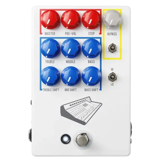 JHS Colour Box V2 Mini Mixer DI Box, Electric Guitar Bass Pre-stage Single Block Effect
JHS Colour Box V2 Mini Mixer DI Box, Electric Guitar Bass Pre-stage Single Block Effect