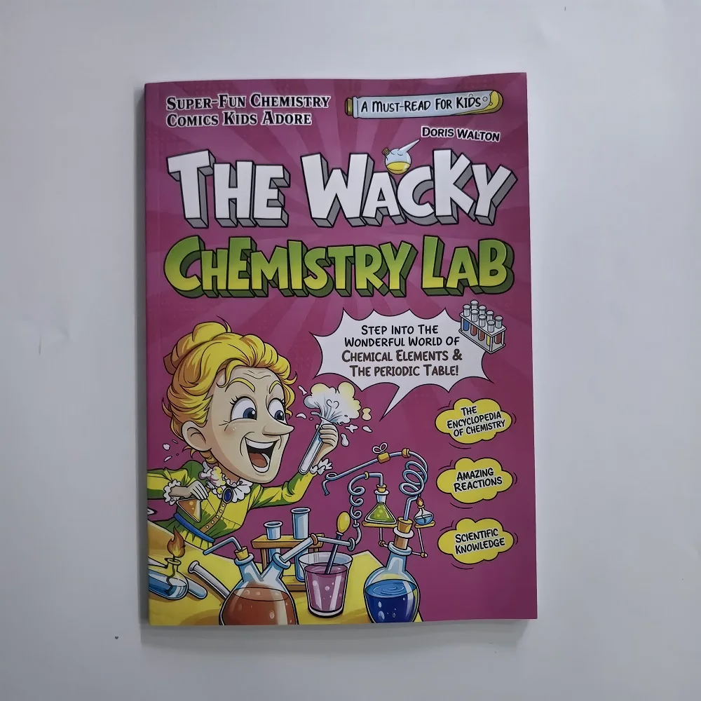 The Wacky Chemistry Lab Book Super-fun Chemistry Comics Kinds Adore
The Wacky Chemistry Lab Book Super-fun Chemistry Comics Kinds Adore