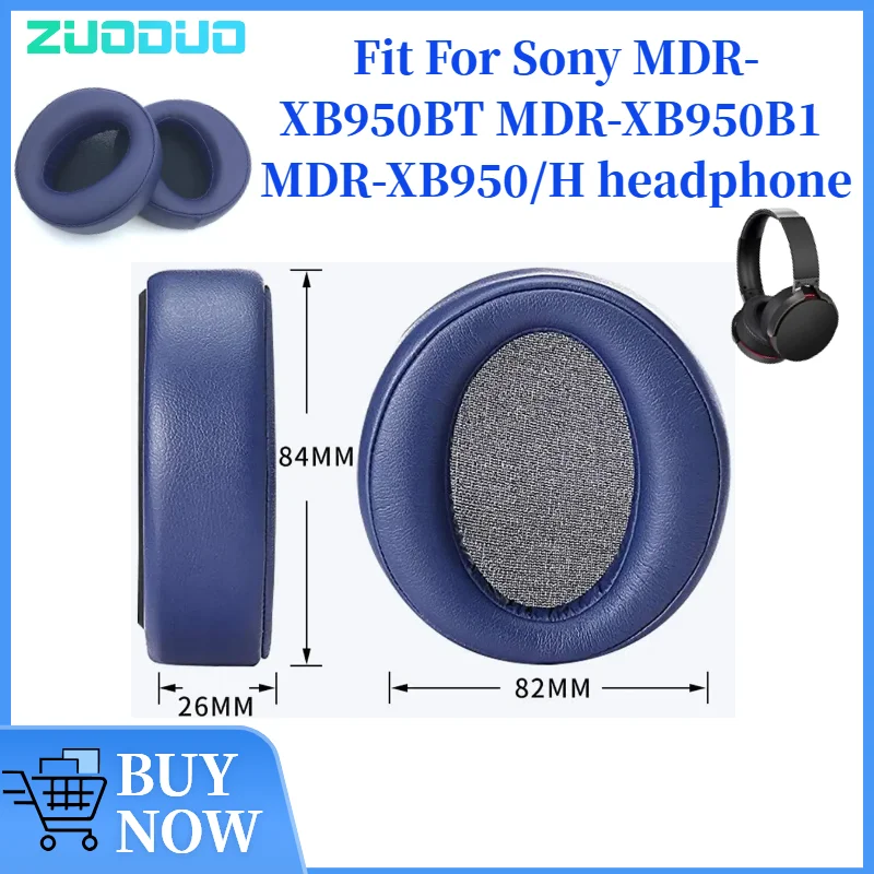 ZUODUO 1 Pair Replacement Foam Ear Pads Pillow Cushion Cover for Sony MDR-XB950BT MDR-XB950B1 MDR-XB950/H Headphone Headset
ZUODUO 1 Pair Replacement Foam Ear Pads Pillow Cushion Cover for Sony MDR-XB950BT MDR-XB950B1 MDR-XB950/H Headphone Headset