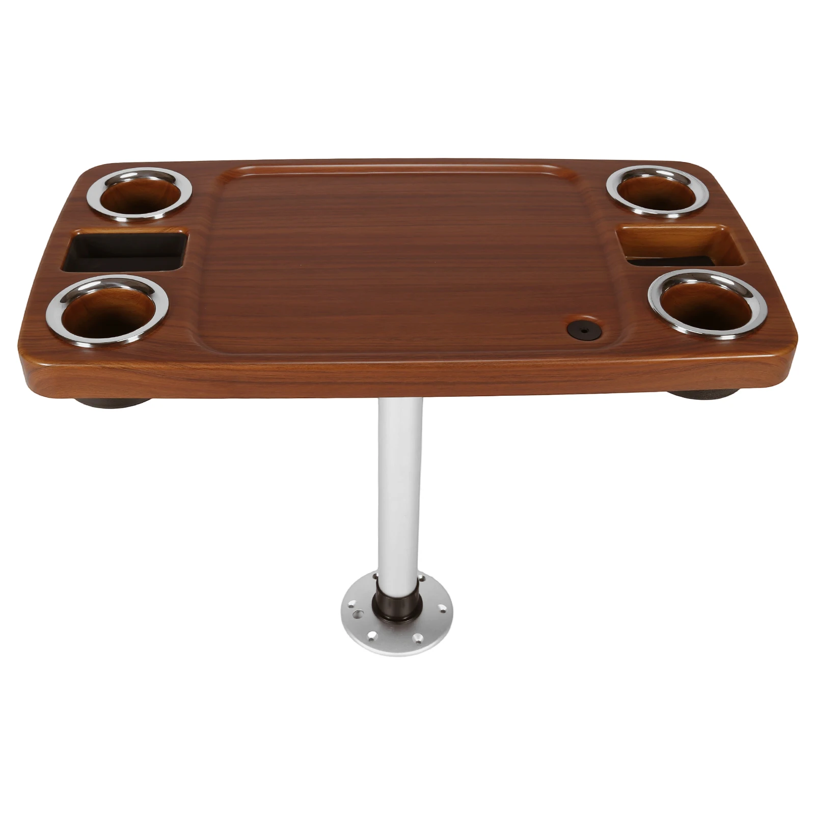 Marine RV Outdoor Boat Tea Table 4 Drink Holders 2 Phone Stands 34X18 Inch Interior Boat Table Set Plastic Ship Accessories
Marine RV Outdoor Boat Tea Table 4 Drink Holders 2 Phone Stands 34X18 Inch Interior Boat Table Set Plastic Ship Accessories