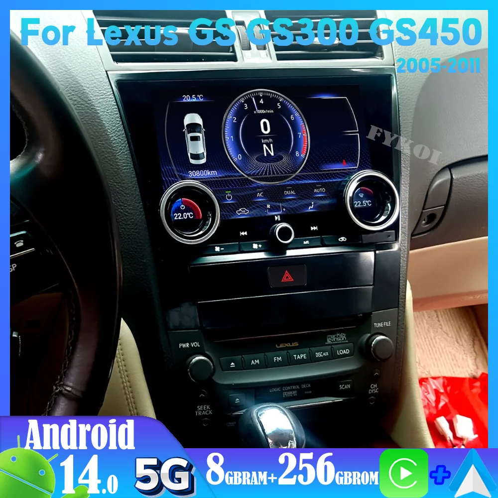 Android 15 For For Lexus GS GS300 GS350 GS400 GS430 GS450h GS460 2005-2011 Car Intelligent Systems 2din Carplay Screen 4G Player
Android 15 For For Lexus GS GS300 GS350 GS400 GS430 GS450h GS460 2005-2011 Car Intelligent Systems 2din Carplay Screen 4G Player