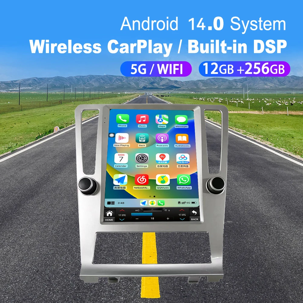 Android 14 Navigation 10.4 Inch Screen For Volkswagen Passat 2006-2012 Car Radio Stereo Carplay 256G Auto Multimedia Player Unit
Android 14 Navigation 10.4 Inch Screen For Volkswagen Passat 2006-2012 Car Radio Stereo Carplay 256G Auto Multimedia Player Unit