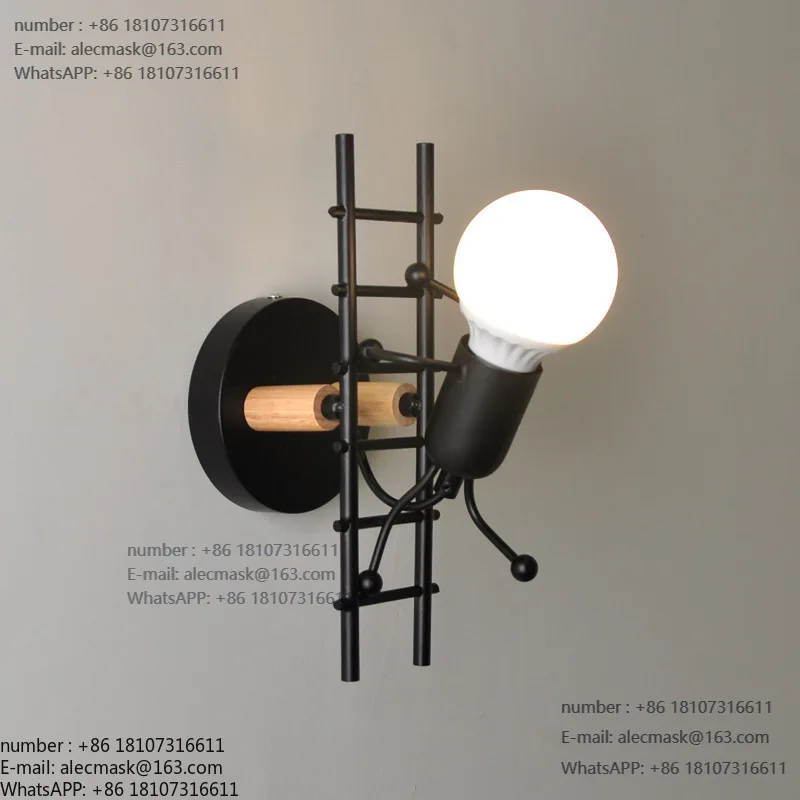 Creative personality living room bedroom bedside lamp balcony aisle corridor wall lamp
Creative personality living room bedroom bedside lamp balcony aisle corridor wall lamp