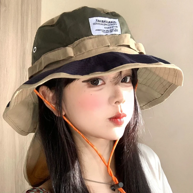 New Fashion Neck Protector Shawl Quick-drying Bucket Hats for Men and Women Summer Outdoor Camping Sun Protection Hiking Caps
New Fashion Neck Protector Shawl Quick-drying Bucket Hats for Men and Women Summer Outdoor Camping Sun Protection Hiking Caps