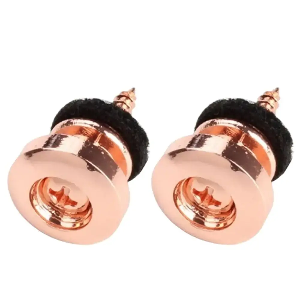 2PCS Iron Guitar Strap Buttons Mushrooms Heads Anti-slip Guitar Strap End Pins Rose Gold Bronze Guitar Strap Locks Guitar Player
2PCS Iron Guitar Strap Buttons Mushrooms Heads Anti-slip Guitar Strap End Pins Rose Gold Bronze Guitar Strap Locks Guitar Player