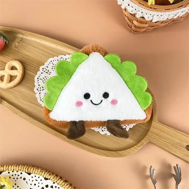 Cartoon Cute Sandwich Plush Coin Purse Large Capacity Wallet Headphone Bag Sundries Storage Bag Girly Keychain Pendant Kids Gift
Cartoon Cute Sandwich Plush Coin Purse Large Capacity Wallet Headphone Bag Sundries Storage Bag Girly Keychain Pendant Kids Gift