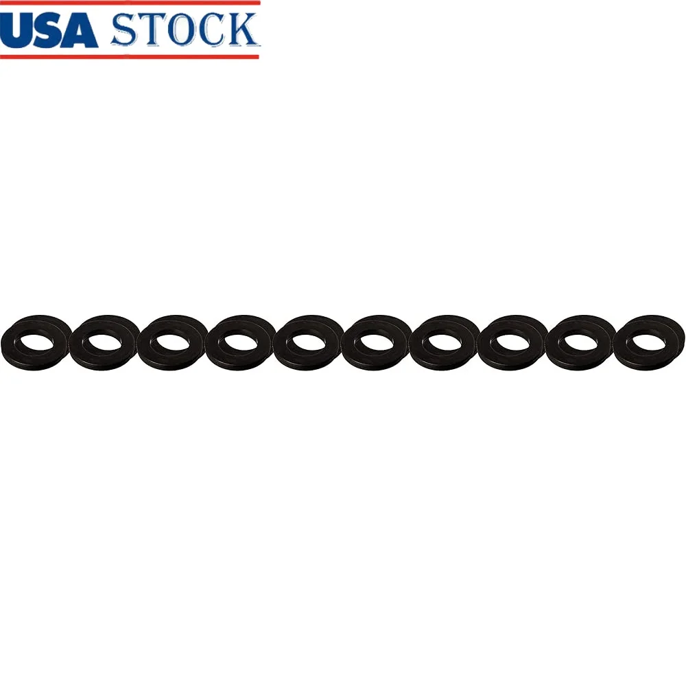 10-Pack Special Purpose Flat Washers 1/2 Inch ID 7/8 Inch OD 120 Inch Thick High Performance Chrome Moly Black Oxide Finish
10-Pack Special Purpose Flat Washers 1/2 Inch ID 7/8 Inch OD 120 Inch Thick High Performance Chrome Moly Black Oxide Finish