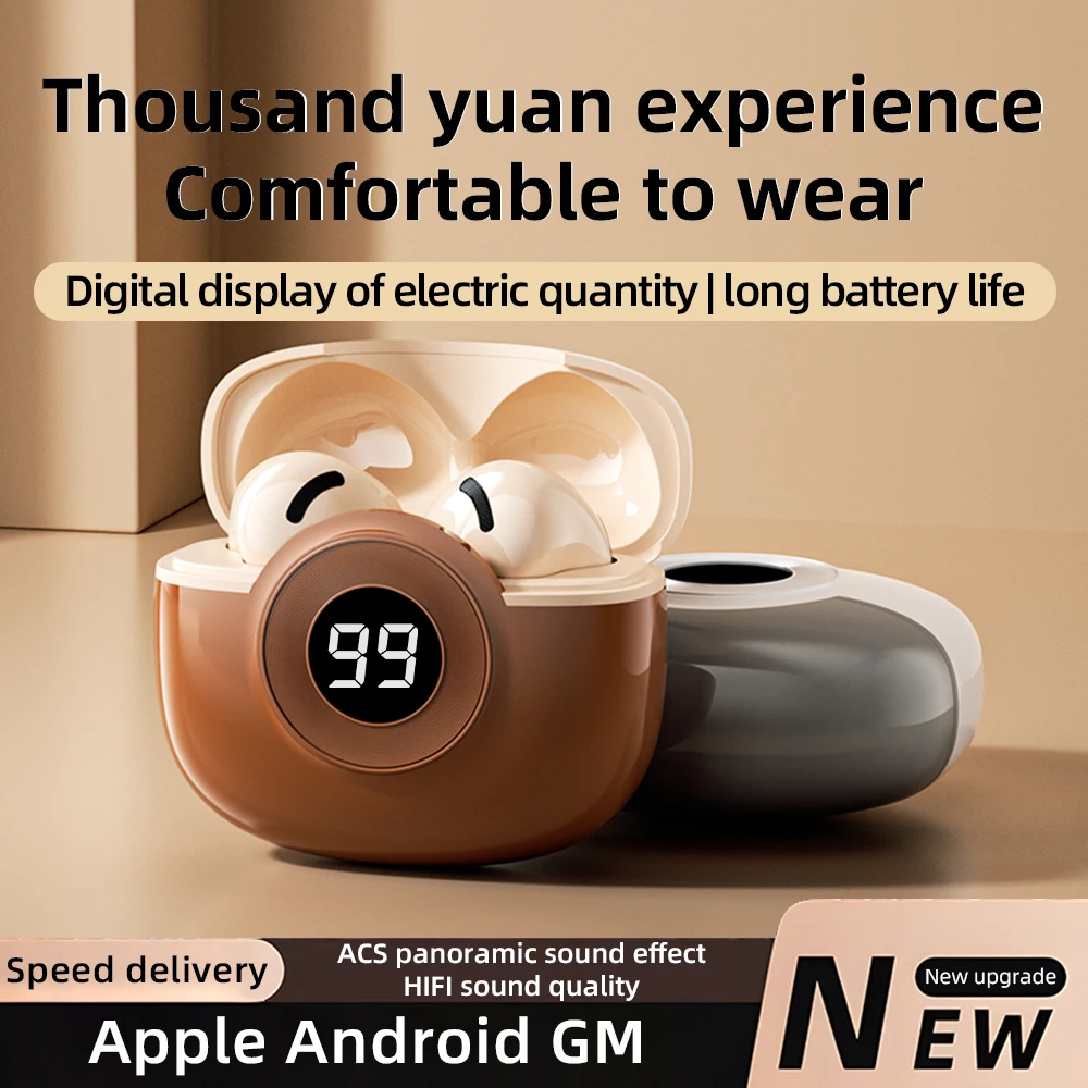New Bluetooth 5.4 Headset Sports Running True Wireless In Ear Gaming Sport Earbuds With Mic HD Call Dual Mode Earphone For Phone
New Bluetooth 5.4 Headset Sports Running True Wireless In Ear Gaming Sport Earbuds With Mic HD Call Dual Mode Earphone For Phone