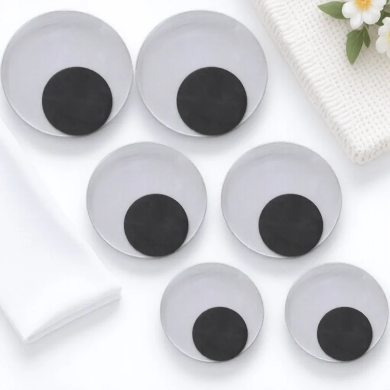 Self-Adhesive Giant Eye Sticker Multi-Functional Wiggle Eyes For Diy Craft Decor Refrigerator Decoration Crafts Safety
Self-Adhesive Giant Eye Sticker Multi-Functional Wiggle Eyes For Diy Craft Decor Refrigerator Decoration Crafts Safety