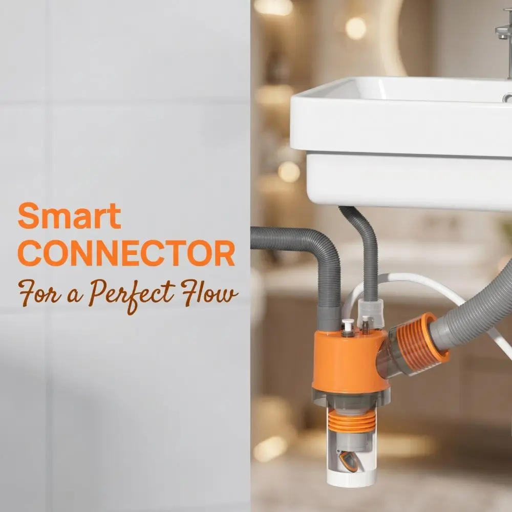 Connects Three-Way Drain Pipe Diverter Triple Drainage Pipe Compatible Air Conditioning
Connects Three-Way Drain Pipe Diverter Triple Drainage Pipe Compatible Air Conditioning