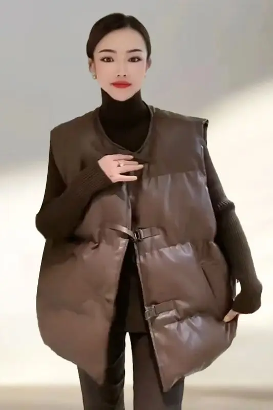 Женская модная хлопковая куртка с круглым вырезом, майка с карманом, осень-зима, новая женская верхняя одежда, жилет TS485
Женская модная хлопковая куртка с круглым вырезом, майка с карманом, осень-зима, новая женская верхняя одежда, жилет TS485