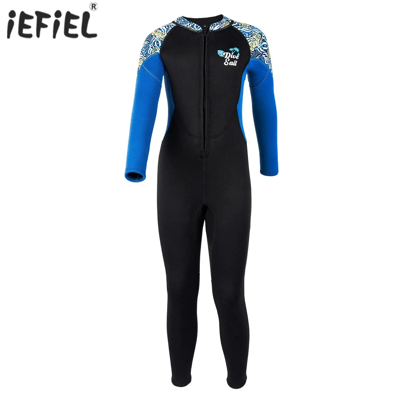 Kids Boys Girls 2.5mm Neoprene Wetsuit Jumpsuit Long Sleeve Front Zipper Stylish Printed Bodysuit Surfing Bathing Suit Swimwear
Kids Boys Girls 2.5mm Neoprene Wetsuit Jumpsuit Long Sleeve Front Zipper Stylish Printed Bodysuit Surfing Bathing Suit Swimwear