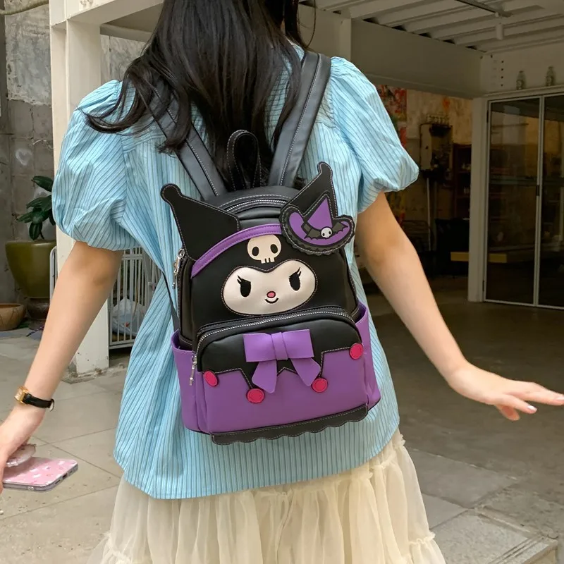 Kawaii Sanrio Anime Hobby Kuromi Pochacco Cartoon Pu Leather Backpack Girl School Bag Birthday Gift
Kawaii Sanrio Anime Hobby Kuromi Pochacco Cartoon Pu Leather Backpack Girl School Bag Birthday Gift