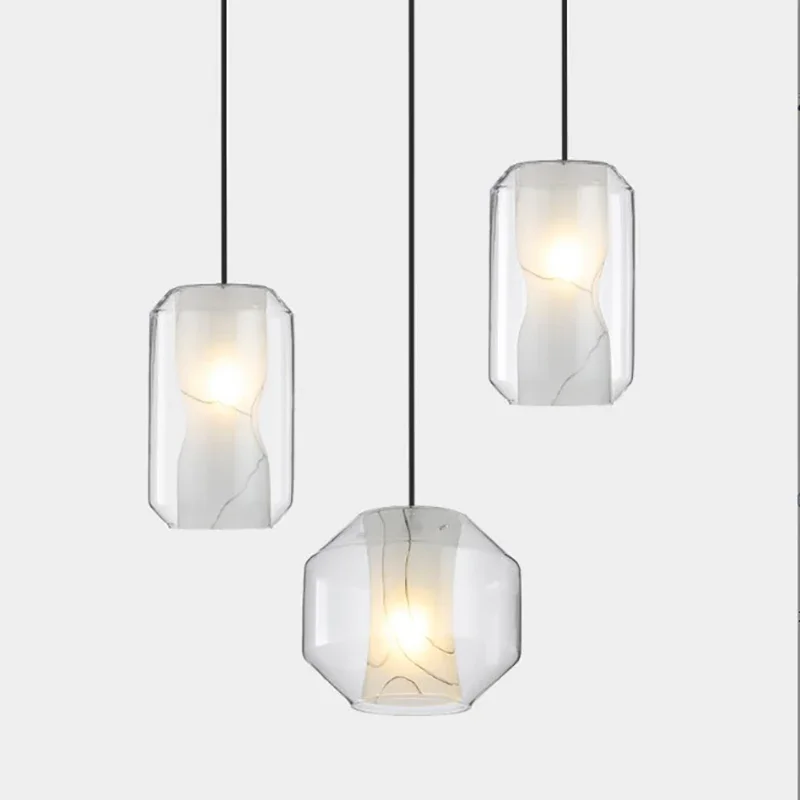 Nordic Glass Art Pendant Lights Single Head Lamp Bedside Living Room Bedroom Corridor Staircase Kitchen Bar Hanglamp Woonkamer
Nordic Glass Art Pendant Lights Single Head Lamp Bedside Living Room Bedroom Corridor Staircase Kitchen Bar Hanglamp Woonkamer