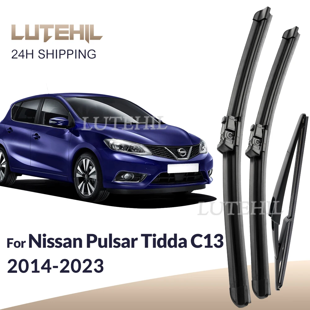 For Nissan Pulsar Tidda C13 2014-2023 2015 2016 Wiper Front & Rear Wiper Blades Windshield Windscreen Window Brushes 26"+14"+12"
For Nissan Pulsar Tidda C13 2014-2023 2015 2016 Wiper Front & Rear Wiper Blades Windshield Windscreen Window Brushes 26"+14"+12"