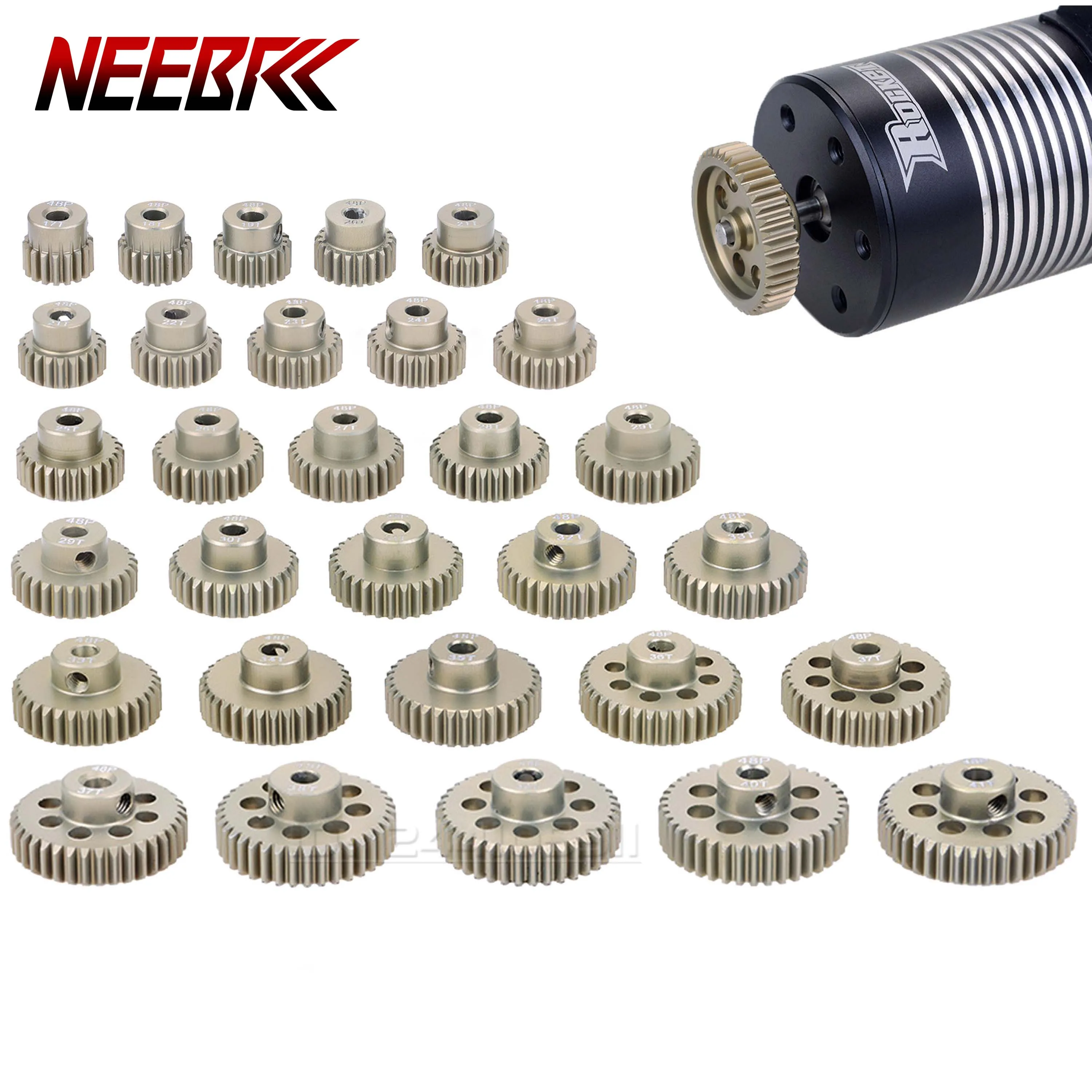 48DP 3.175mm Motor Gear 13T-15T 16T-18T 19T-21T 22T-24T 25T-27T 28T-30T 31T-33T 34T-36T 37T-39T 40T-42T 43T-45T 46T-48T Pinion
48DP 3.175mm Motor Gear 13T-15T 16T-18T 19T-21T 22T-24T 25T-27T 28T-30T 31T-33T 34T-36T 37T-39T 40T-42T 43T-45T 46T-48T Pinion