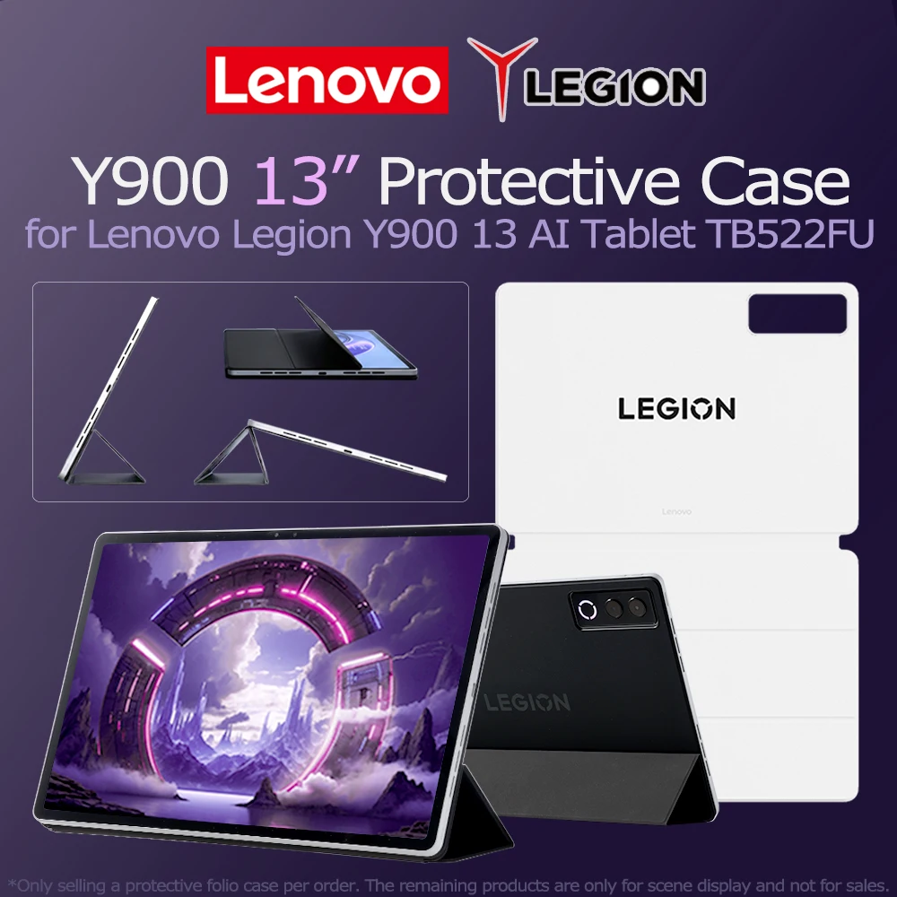 Lenovo Legion Y900 13” Protective Folio Case for Lenovo Legion Y900 13 AI Tablet TB522FU Magnetic Skin-like PU Intelligent
Lenovo Legion Y900 13” Protective Folio Case for Lenovo Legion Y900 13 AI Tablet TB522FU Magnetic Skin-like PU Intelligent