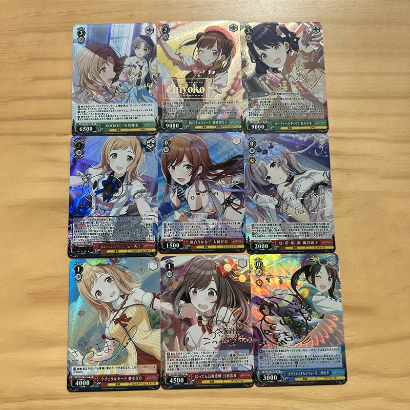 Аниме новые WS красивая девушка серия флэш-карта IDOLM @ STER Золотая Подпись красочная флэш-карта Игра коллекционная карта
Аниме новые WS красивая девушка серия флэш-карта IDOLM @ STER Золотая Подпись красочная флэш-карта Игра коллекционная карта