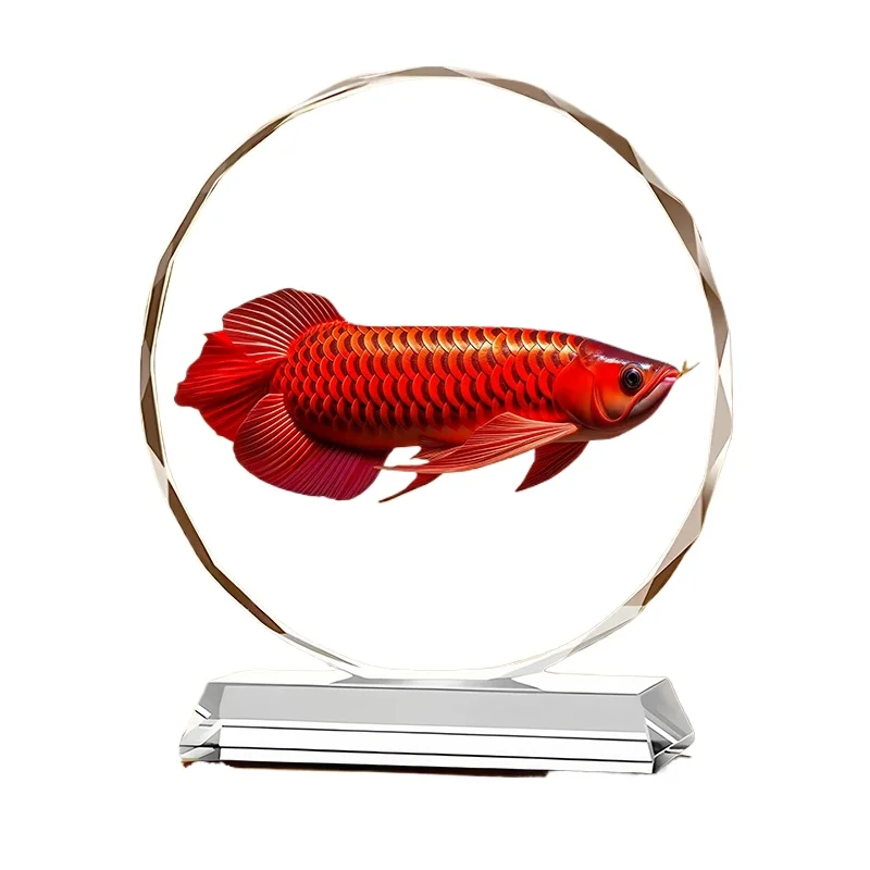 Lucky Arowana Crystal Ornament Living Room Home Living Room Entrance Decoration Crafts
Lucky Arowana Crystal Ornament Living Room Home Living Room Entrance Decoration Crafts