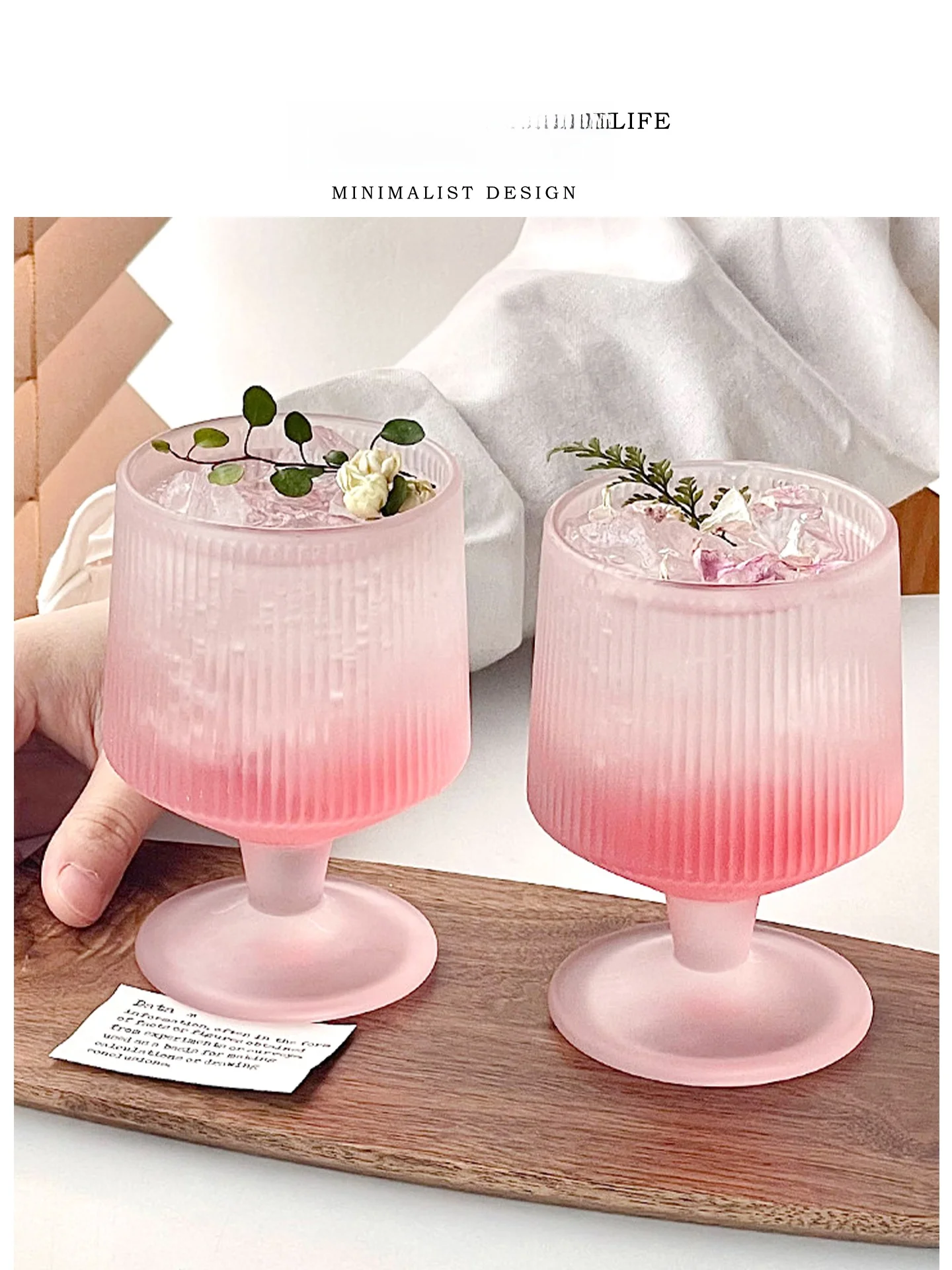 Pink Highball Glasses Tlfie Cotail Cups for Women Special Drinks Nordic Sle Glassware Light Drunk Fruit Wine Cups
Pink Highball Glasses Tlfie Cotail Cups for Women Special Drinks Nordic Sle Glassware Light Drunk Fruit Wine Cups
