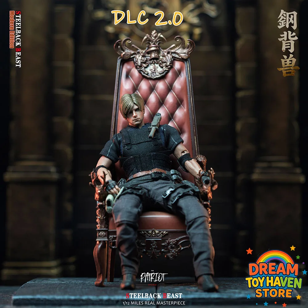 Patriot Studio 1/12 Scale Soldier Throne Chair Steelback Beast Series DLC 2.0 Decorative Model Fit 6Inch Action Figure Dolls
Patriot Studio 1/12 Scale Soldier Throne Chair Steelback Beast Series DLC 2.0 Decorative Model Fit 6Inch Action Figure Dolls