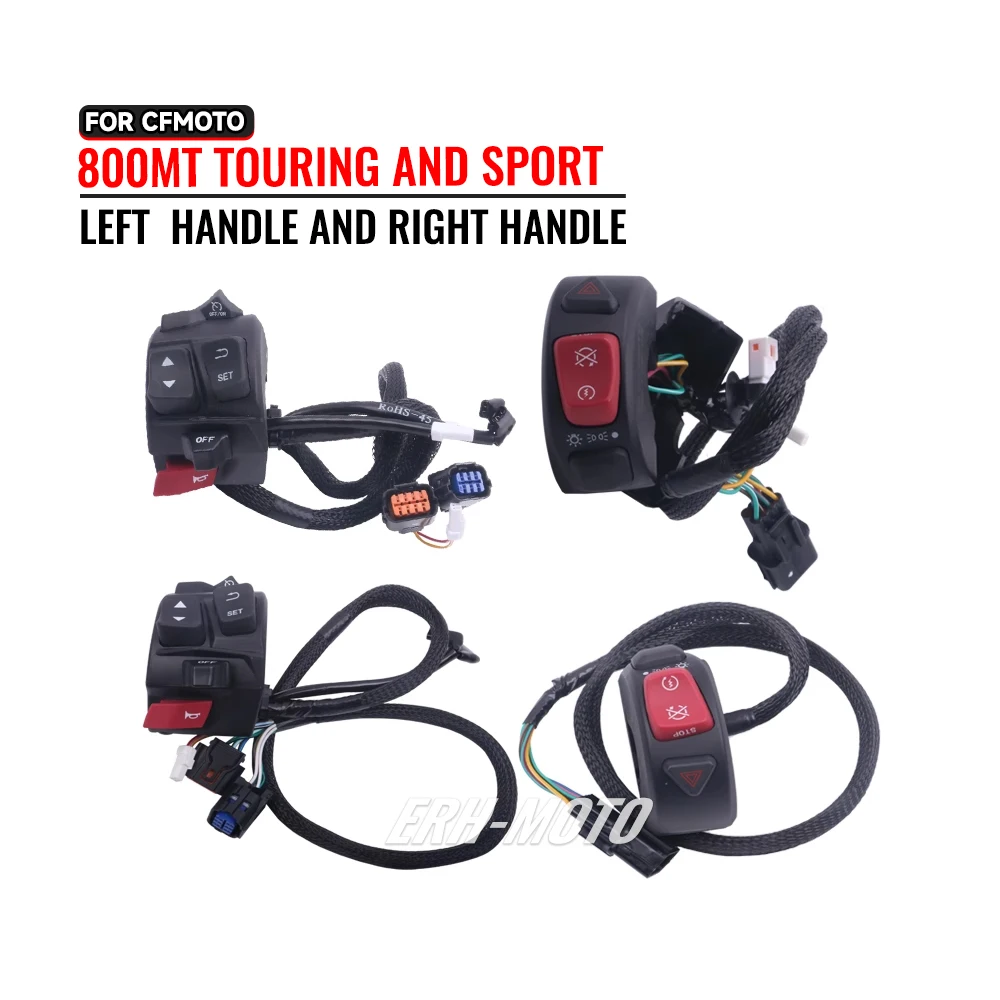 Motorcycle Handle Switch Assembly Horn Switch Origianal Accessories For 800MT Touring / Sport / Explore CF800-5
Motorcycle Handle Switch Assembly Horn Switch Origianal Accessories For 800MT Touring / Sport / Explore CF800-5