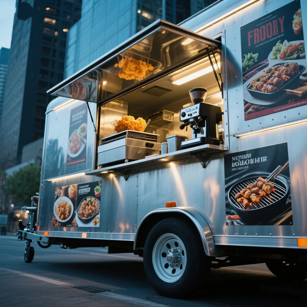 Custom Food Truck Trailer Fully Equipped Kitchen CE Certified Mobile Restaurant Catering Van Food Truck Trailer
Custom Food Truck Trailer Fully Equipped Kitchen CE Certified Mobile Restaurant Catering Van Food Truck Trailer