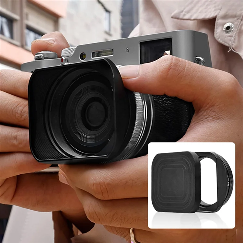 Переходное кольцо для защиты объектива B04C-UV для камеры Fujifilm X100VI X100V с квадратной блендой и защитной крышкой объектива, аксессуары
Переходное кольцо для защиты объектива B04C-UV для камеры Fujifilm X100VI X100V с квадратной блендой и защитной крышкой объектива, аксессуары