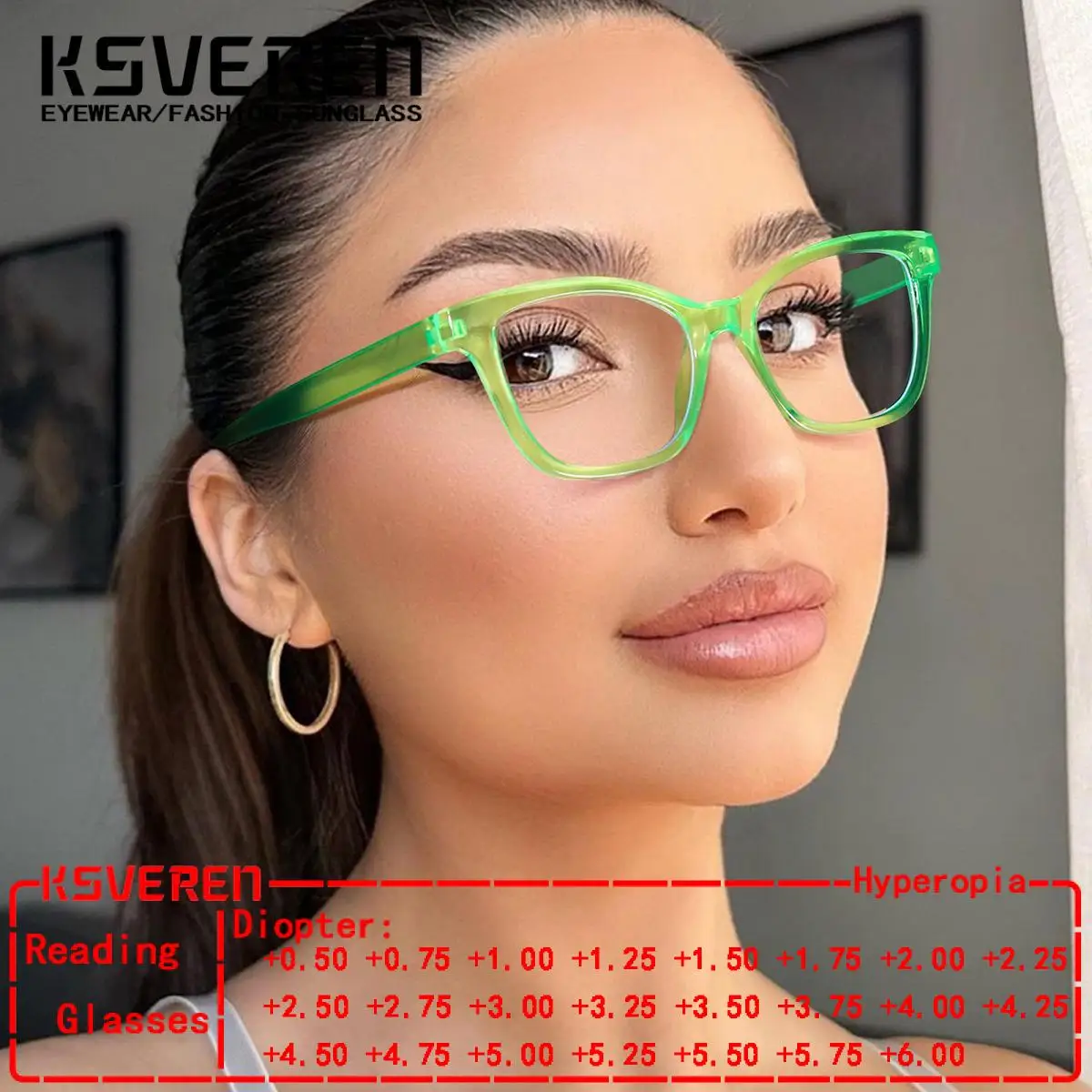 KSVEREN Fashion Anti Blue Light Reading Glasses for Men Women Customisable Prescription Glasses Optical Eyewear
KSVEREN Fashion Anti Blue Light Reading Glasses for Men Women Customisable Prescription Glasses Optical Eyewear